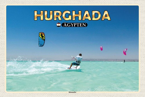 Holzschild 12x18 hurghada - cm,