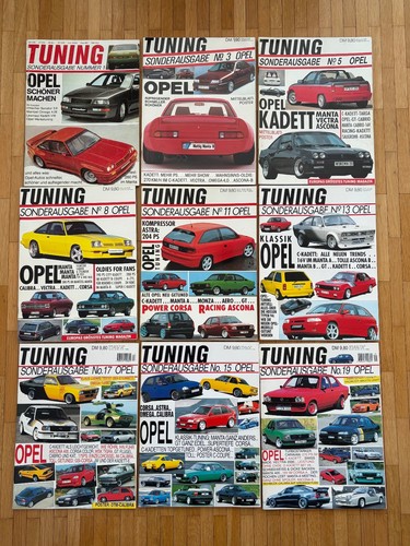 Tuning autozeitschrift - 9x,