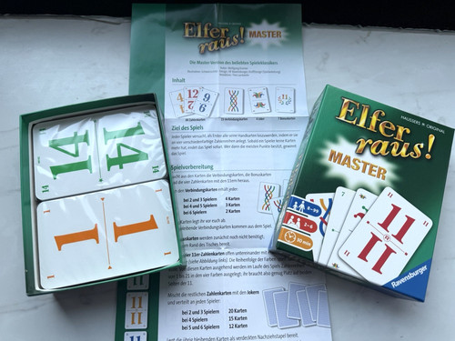 Elfer raus master ravensburger - raus,