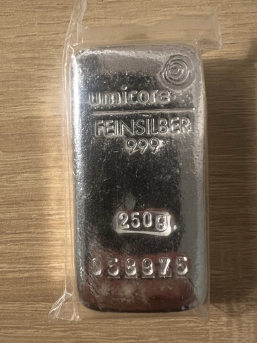 Silberbarren 250g 999er