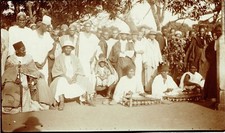 AFRIKA GUINEA um 1932 CONAKRY Indigene Häuptlinge Instrumente Balafons