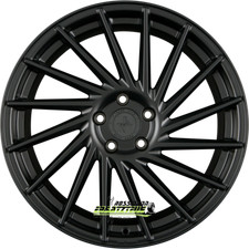 Keskin KT17 Hurricane matt black painted 8x18 ET35 - LK4/100 ML63.4 Felge Alu