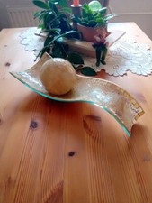 Elambia Set Mosaik Kugel mit Untersetzer  Donauwelle Beige QVC/HSE24