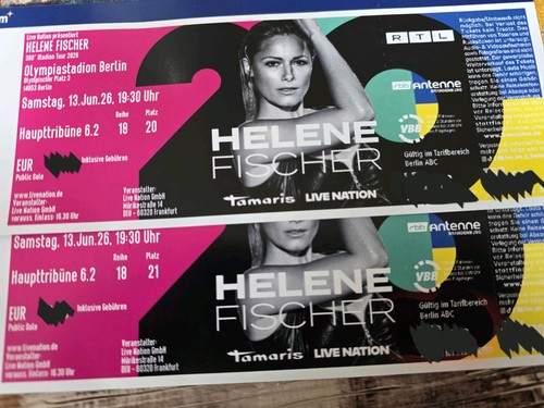 Helene fischer 2026 - fischer, 13.06.2026