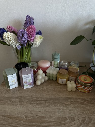 Duftkerzen set printed candle - set,