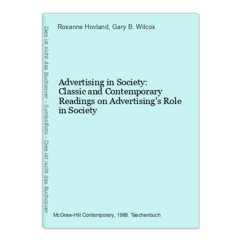 Advertising society - in,