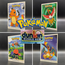 Pokemon "Dunkin Boomer Sticker" Große Auswahl an Einzelsticker aus dem Jahr 2000