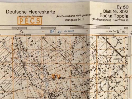 Deutsche heereskarte 1943 - deutsche,
