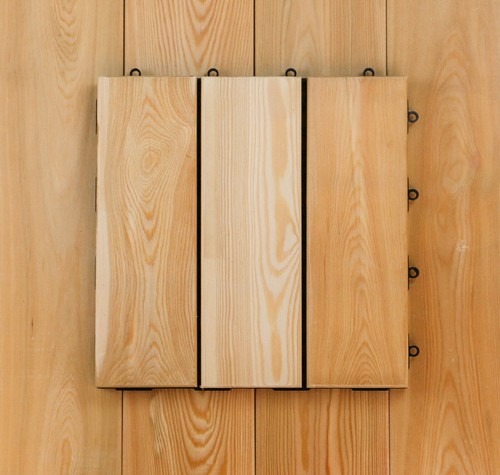 Holzfliese sibirische lärche - holzfliese,