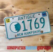 USA Nummernschild/Kennzeichen/license plate/US car * New Hampshire Antique *