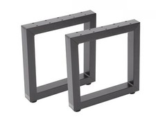 Sitzbank Bankgestell Kreuzgestell Kreuz Bank Esstisch Tisch Gestell Loft Stahl