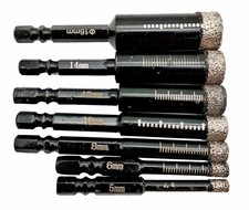 7tlg Diamant Trockenbohrer Set