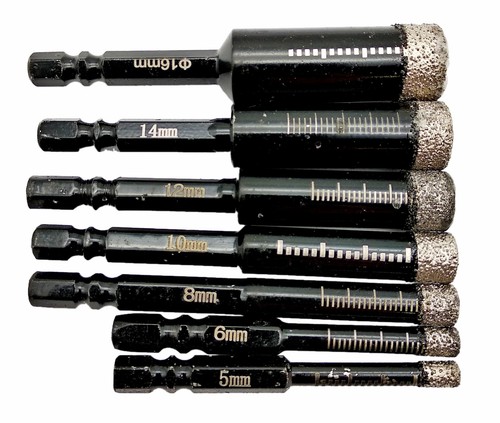 7tlg diamant trockenbohrer set - diamant,