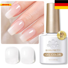 Milchig Weiss UV-Gel Nagellack | 10ml | Schwanenhals-Design