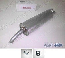 Auspuff Endtopf + Anbauteile