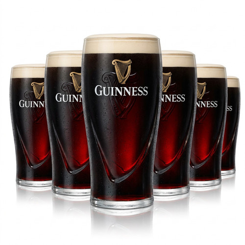 Guinness gläser 6er set 5l - gläser,