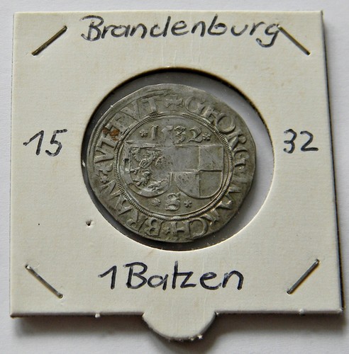 Brandenburg kreuzer zu 1 - brandenburg:,