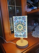 Wunderschöne Nachttisch-Lampe,aus UK,schon fertig, Diamond Painting 