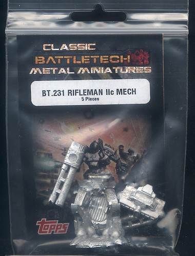 Battletech 231 rifleman - battletech, 20-231