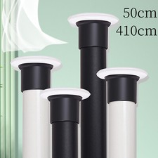 Teleskopstange 50-410cm Universal Duschvorhangstange Edelstahl Ohne Bohren DHL