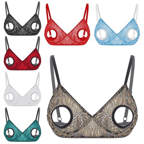 Damen spitze offene brust hebe - spitze,