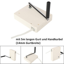 Gurtwickler mit Handkurbel