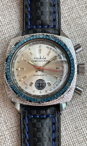 Ruhla chronograf vintage - ruhla,