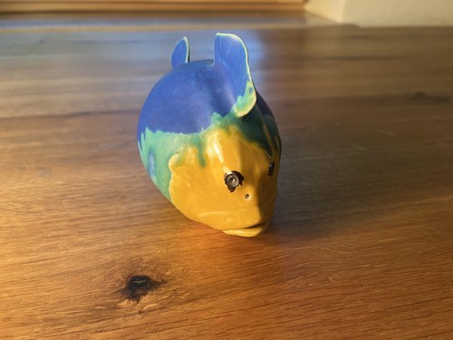 Vintage keramik fisch - vintage, figur