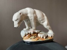 Großer Eisbär - Porzellan Figur 