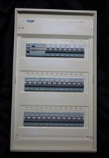 Hager Sicherungskasten - Aufputz - Volta 2 - Voll bestückt