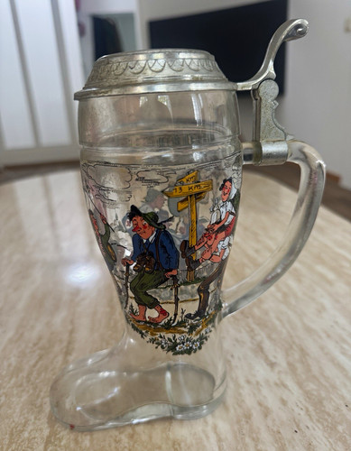 Bmf glas bierkrug mit - bmf,