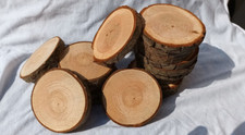 20 x Natur Holzscheiben
