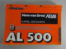 Teilekatalog + Betriebsanleitung / Handbuch Atlas Ladekran AL 500