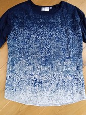 blue motion Jette Joop 3/4-Arm-Shirt Tunika S 36/38 (fällt groß aus) blau