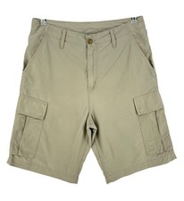 CARHARTT Herren Cargo Bermuda Beige Shorts Größe W30