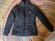 Steppjacke Reitjacke Schwarz
