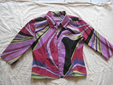 VINTAGE Bluse QS Flower Power