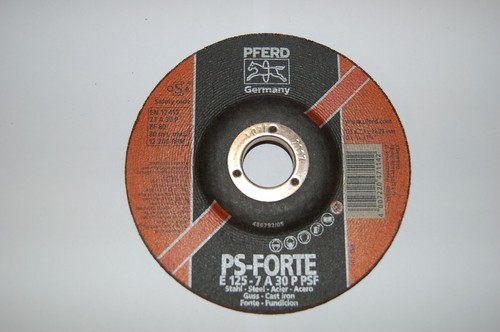 Schruppscheiben 125mm pferd - pferd, /