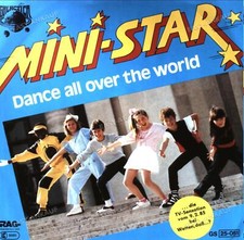Mini-Star - Dance All Over The World 7in (VG+/VG+) '
