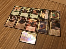 Harry Potter Trading Card Game Sammelkartenspiel 10 Karten + 1 Hologramm-Karte