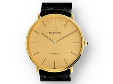 Original Eterna Unisex Uhr in 585 Gelbgold