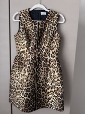 Red Valentino Kleid Schwarz Gold Beige 