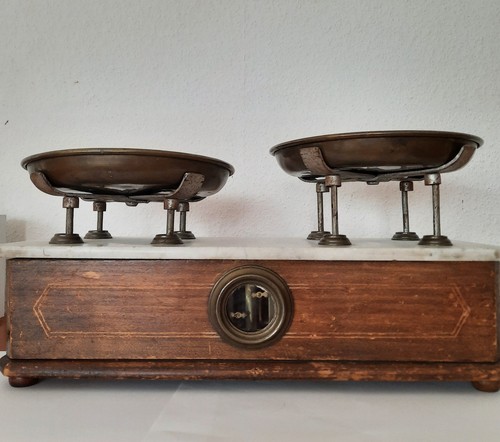 Vintage laden waage mit - laden-,