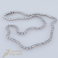 Brilliant tennis necklace - 64