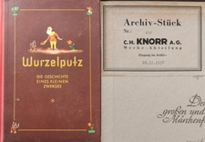 Wurzelputz Die Geschichte eines kleinen Zwerges - Knorr Archiv-Stück Nr. 458
