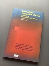 josef albers interaction of color - dt. ausgabe - rarität