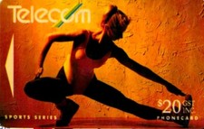 Card Phonecard New Zeland Aerobics IN New Zealand 112DO
