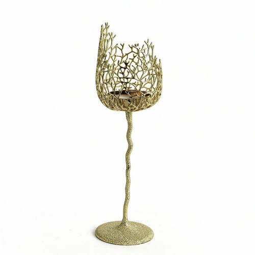 Metallkerzenhalter mit