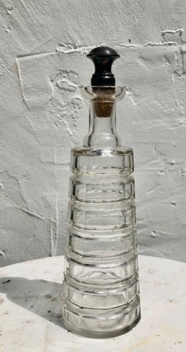 Antike art deco klarglas - art,
