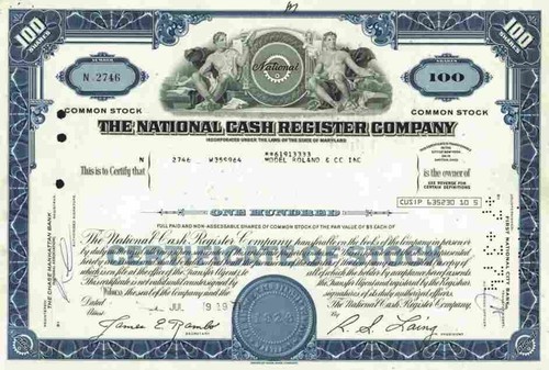 National cash register ncr - national,